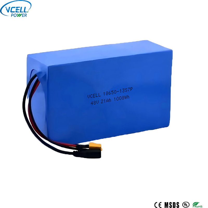 48V 21Ah 18650 充電式リチウムイオン電池