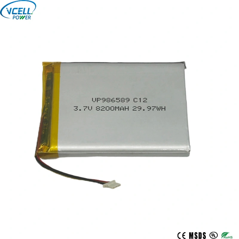 986589 3.7V 8200mah 新しい LiPo バッテリー